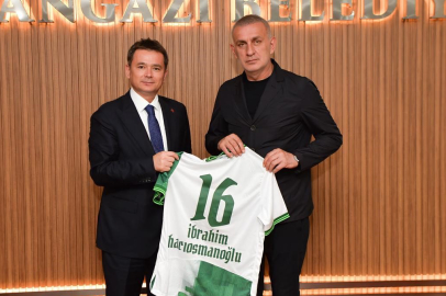 TFF Başkanı Hacıosmanoğlu’na Bursa’da 16 numaralı Bursaspor forması