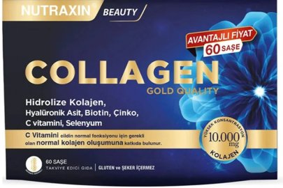 Nutraxin Collagen Gold Quality Saşesinde Hangi Bileşenler Yer Alıyor?