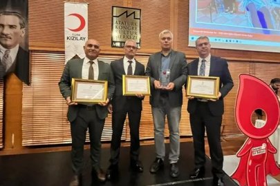 Yenişehir’de kan bağışına destek veren 4 okula plaket