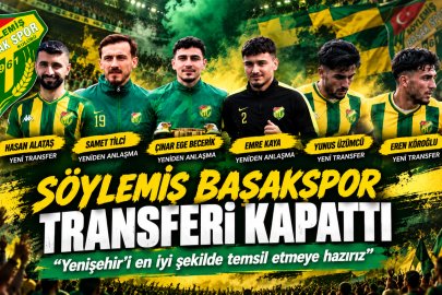 Söylemiş Başakspor transferi kapattı: “Yenişehir’i en iyi şekilde temsil etmeye hazırız”