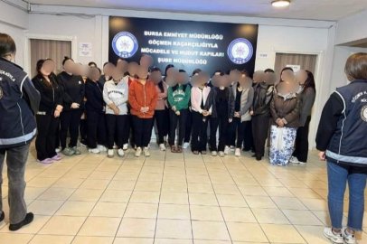 Bursa'da kaçak masör operasyonu: 26 kadın sınır dışı edilecek
