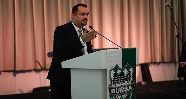 224 Bursa ve Bursaspor Gönüllüleri Derneği’nin yeni başkanı Mustafa Kemal Şençayır oldu