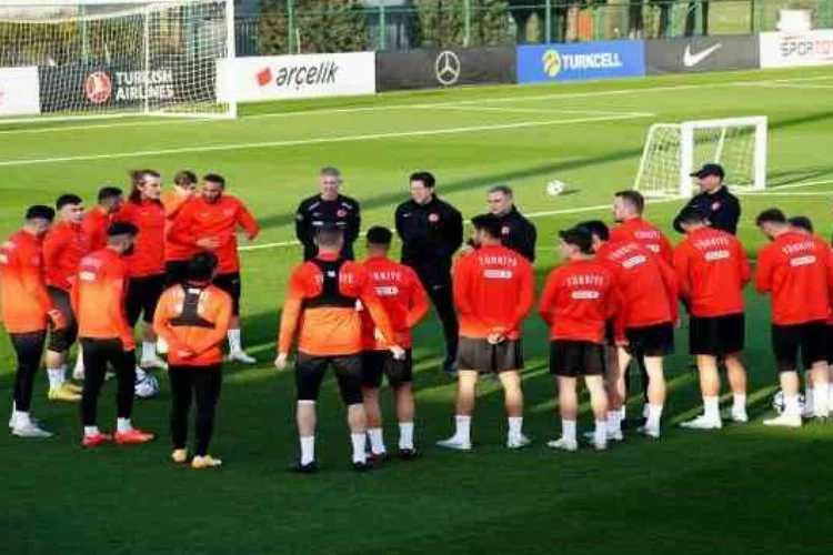 A Milli Takım, Ermenistan ve Hırvatistan maçı hazırlıklarına başladı