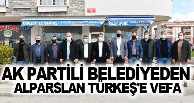 Ak Partili belediyeden Alparslan Türkeş'e vefa
