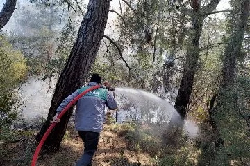 Antalya'daki orman yangınında son dakika