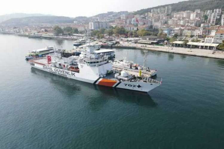 Arama Kurtarma Gemisi TCSG Güven'e ziyaretçi akını