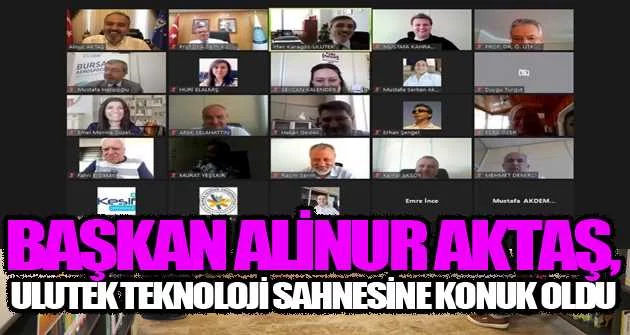 Başkan Alinur Aktaş, ULUTEK teknoloji sahnesine konuk oldu