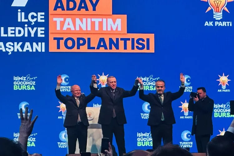 Başkan Alinur Aktaş, Cumhurbaşkanı Erdoğan'a tüm belediye başkanlıklarını kazanma sözü verdi!