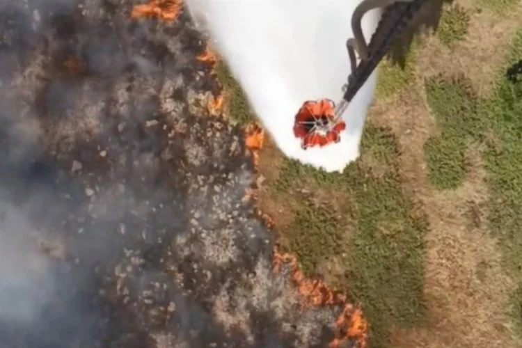 Bolu'daki orman yangınına müdahale devam ediyor