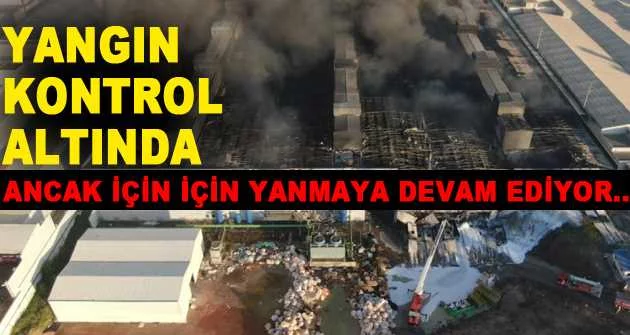 Bursa’da 13 saattir devam eden yangının boyutu gün ağarınca ortaya çıktı