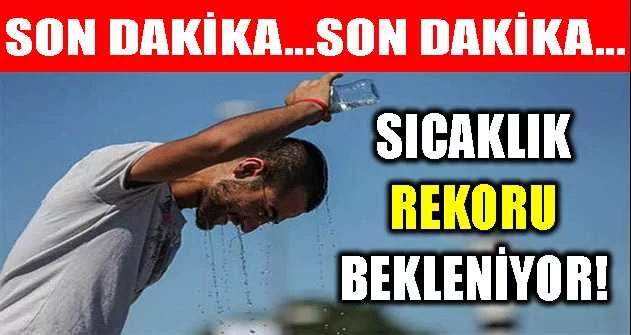 Bursa'da 3 gün üst üste sıcaklık rekoru bekleniyor