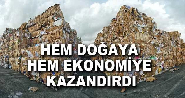 Bursa'da atıklar, hem doğaya hem ekonomiye kazandırdı