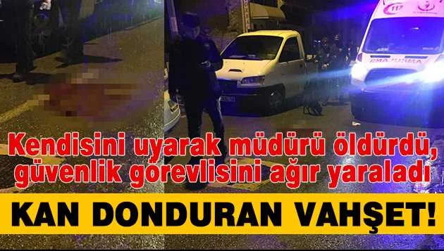 Bursa'da bar kapısında cinayet