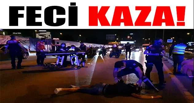 Bursa'da feci motosiklet kazası: 2 yaralı