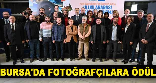 Bursa'da fotoğrafçılara ödül
