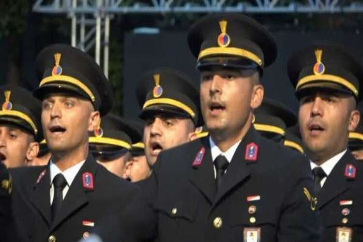 Bursa'da Jandarma ve Sahil Güvenlik Akademisi mezuniyet töreni