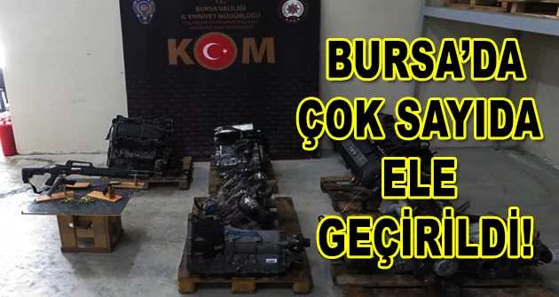 Bursa'da lüks otomobillerin yedek parçalarını yurt dışından kaçak getirerek satan şüpheliler yakalandı