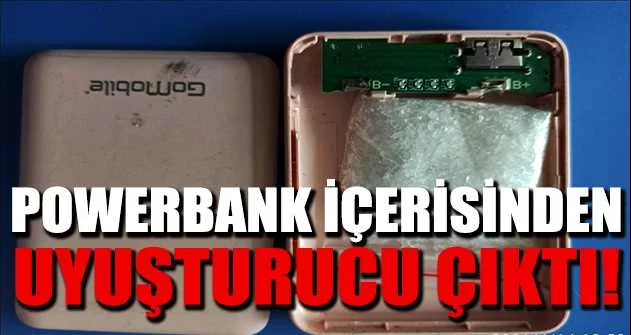 Bursa'da powerbank içerisinden uyuşturucu çıktı