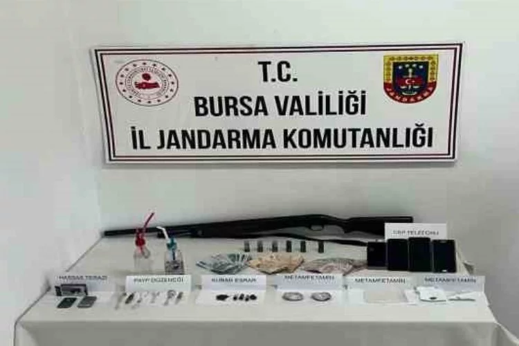 Bursa'da  uyuşturucu operasyonu!