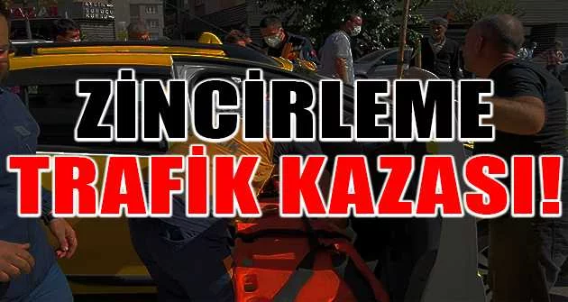 Bursa'da zincirleme trafik kazası: 3 yaralı