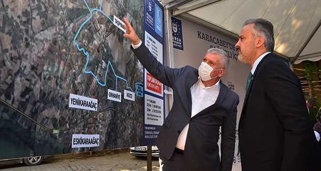 Bursa'ya 600 bin metre yeni içme suyu hattı