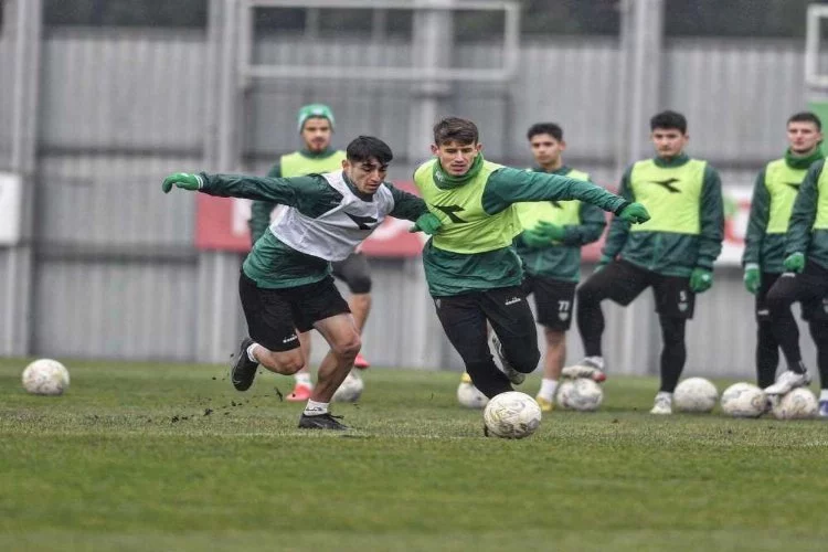 Bursaspor’da Çorum FK maçı hazırlıkları devam ediyor