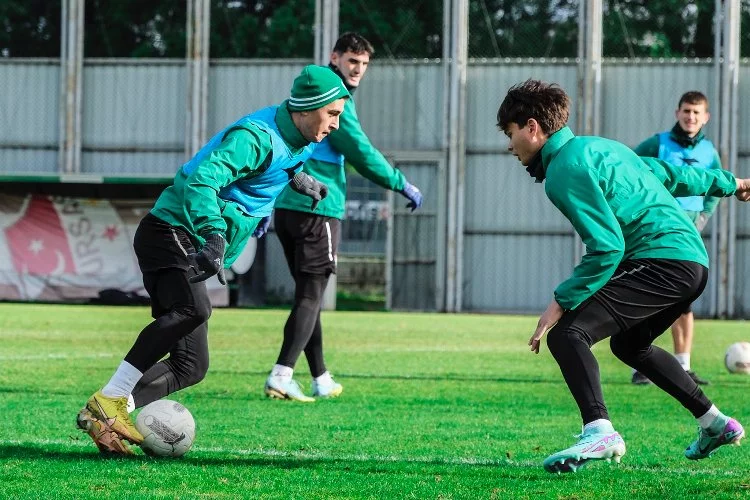Bursaspor, Diyarbekirspor maçı hazırlıklarına devam etti