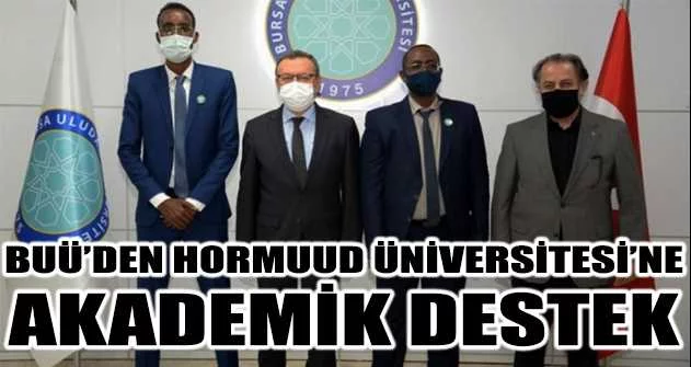 BUÜ’den Hormuud Üniversitesi’ne akademik destek