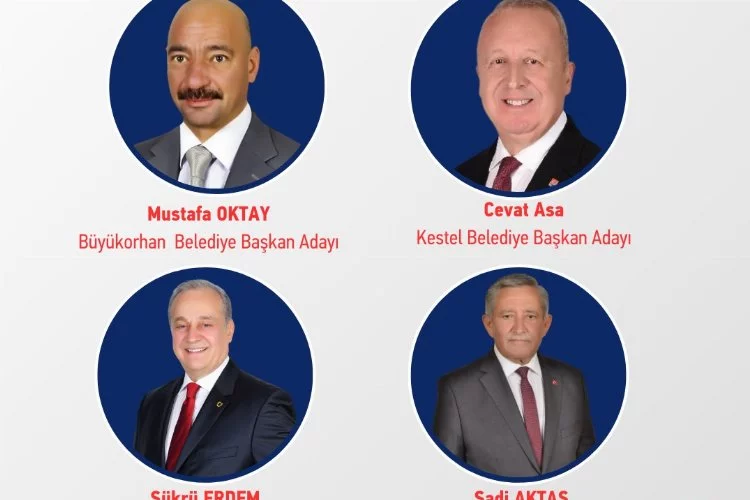 CHP'de Bursa'nın 4 ilçe belediye başkan adayı belli oldu