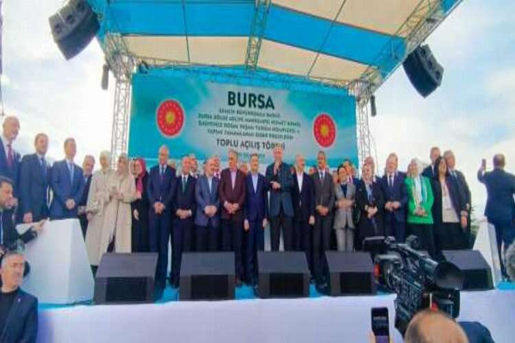 Cumhurbaşkanı Bursa’da 127 farklı yatırımın açılışını yaptı