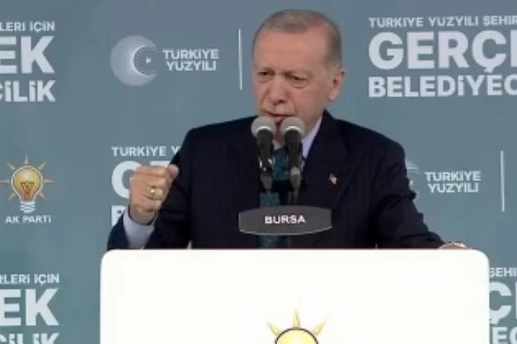 Cumhurbaşkanı Erdoğan:"Gazze'de oluk oluk akan Müslüman kanı karşısında kör, sağır kesilenler yarın bizim başımıza benzer bir felaket gelse emin olun aynısını yapacaklar"