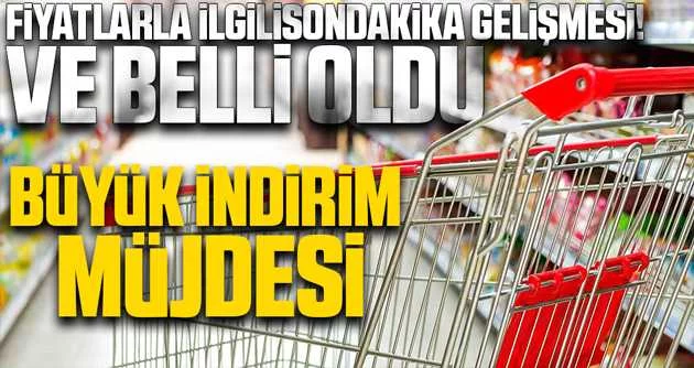 Cumhurbaşkanı Erdoğan talimat vermişti! Tarım Kredi marketlerinde indirim tarihi belli oldu