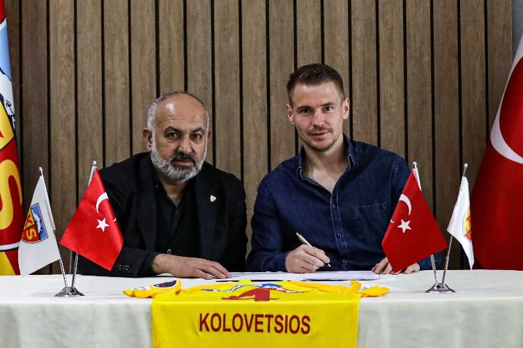 Dimitrios Kolovetsios, 2 yıl daha Kayserispor'da