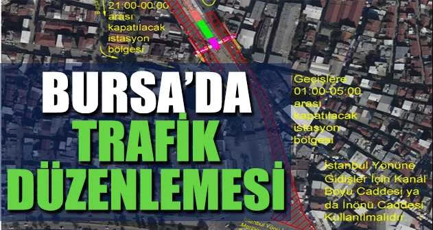 İstanbul Caddesinde trafik düzenlemesi