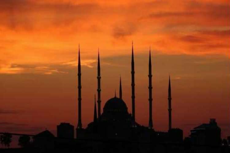 İstanbul'da kartpostallık günbatımı