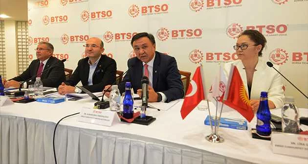 Kırgızistan’dan Bursa’ya yatırım daveti