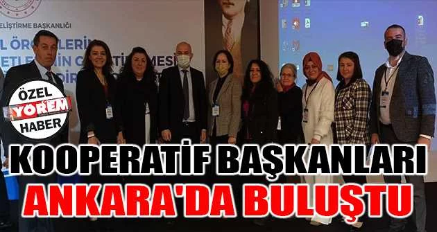 Kooperatif başkanları Ankara'da buluştu