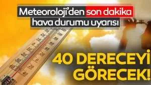 Meteoroloji'nin son değerlendirmelerine göre Türkiye aşırı sıcak hava dalgası altına giriyor. 