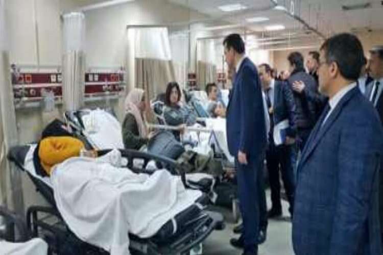 Milletvekili Esgin, Uludağ’daki kazada yaralananları ziyaret etti