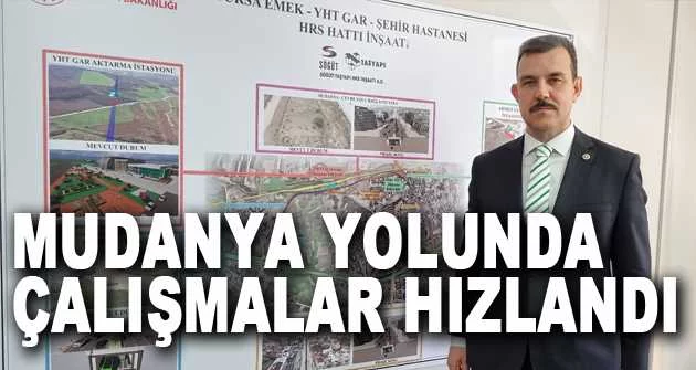 Mudanya yolu Geçit'teki metro çalışmaları 6 ayda tamamlanacak