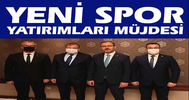 Mustafakemalpaşa’ya yeni spor yatırımları müjdesi