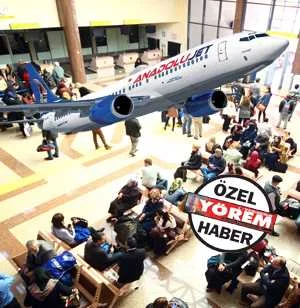 Nisanda Yenişehir Havaalanı'nda 6 bin 300 yolcuya hizmet verildi