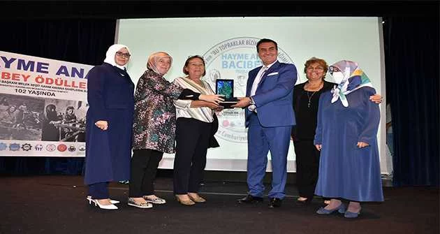 Osmangazi’ye Hayme Ana Bacıbey Ödülü