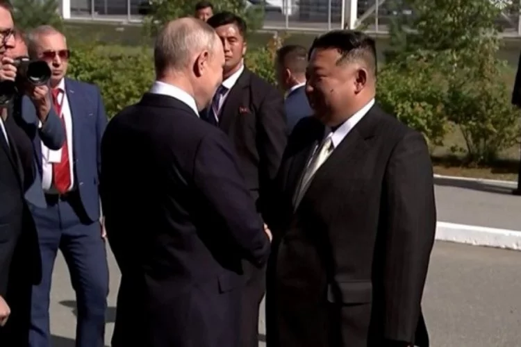 Putin, Kuzey Kore lideri Kim ile görüşüyor