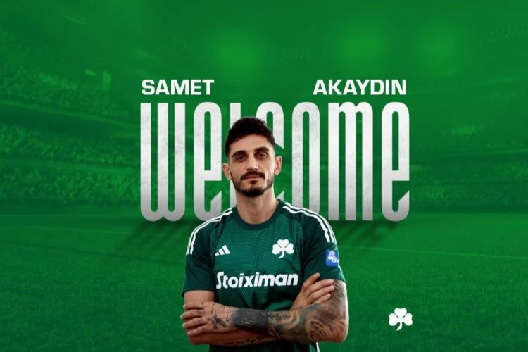 Samet Akaydin, Panathinaikos'a kiralandı!