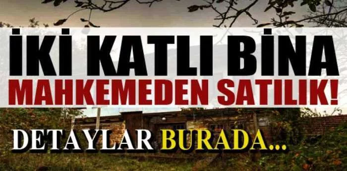 Sivas Gürün'de 2 kat konut müsadeli arsa mahkemeden satılıktır (çoklu satış)