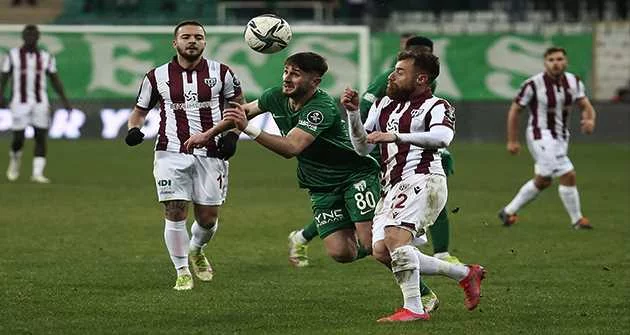 Spor Toto 1. Lig: Bursaspor: 0 - Bandırmaspor: 1