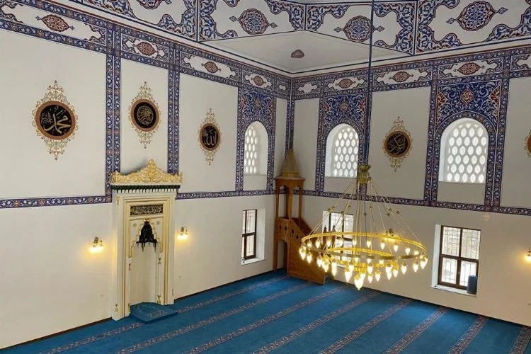 Tarihi Haydar Çavuş Camii yeniden ibadete açılıyor