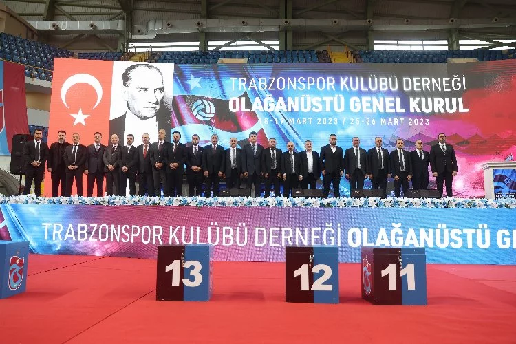 Trabzonspor'da  görev dağılımı
