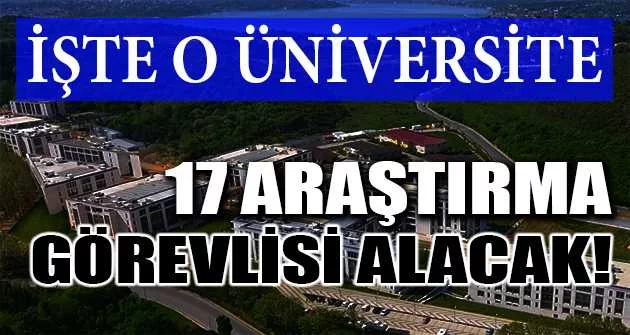 Türk-Alman Üniversitesi 17 Araştırma Görevlisi alıyor